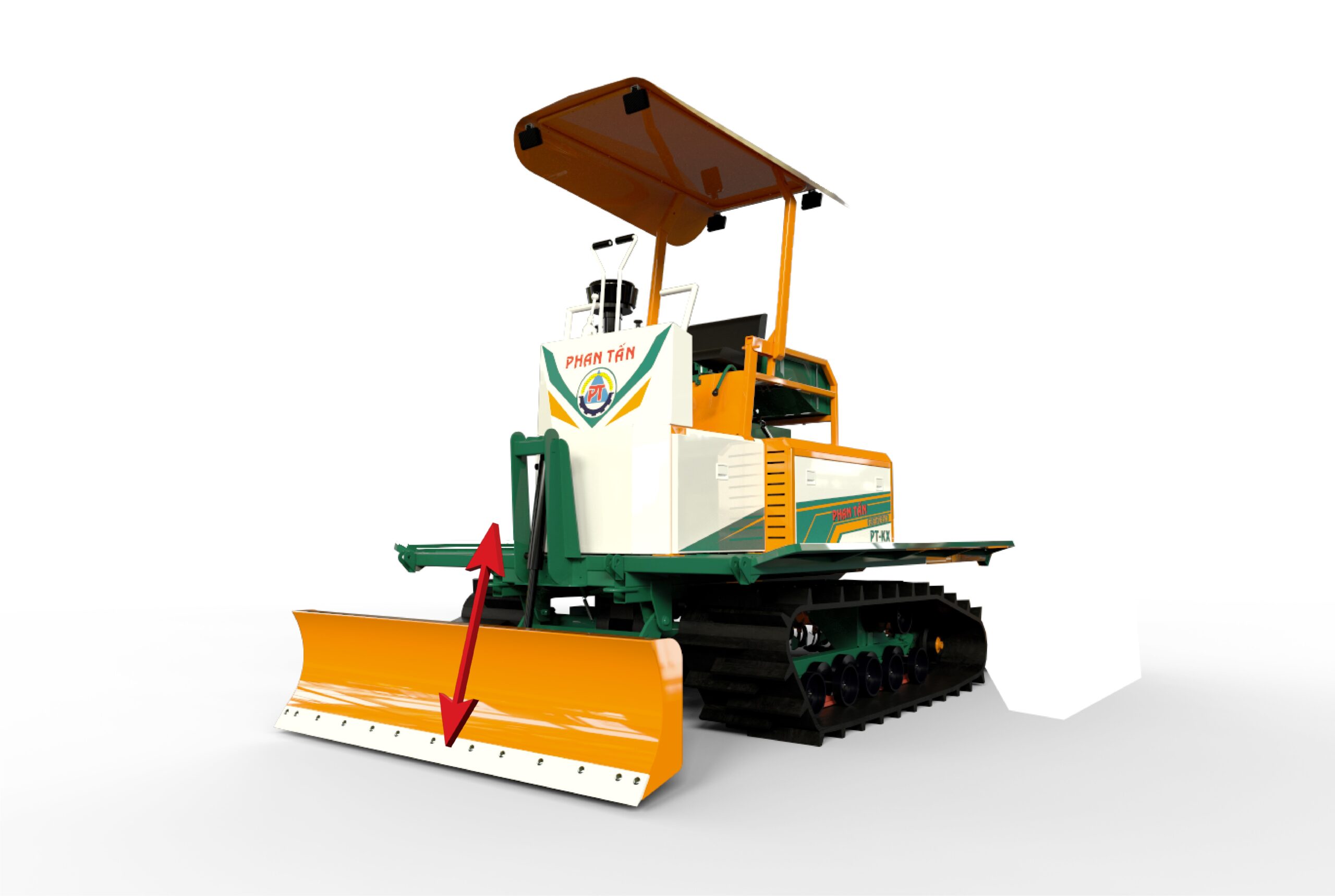 Dàn ủi 1 ty thủy lực Phan Tấn